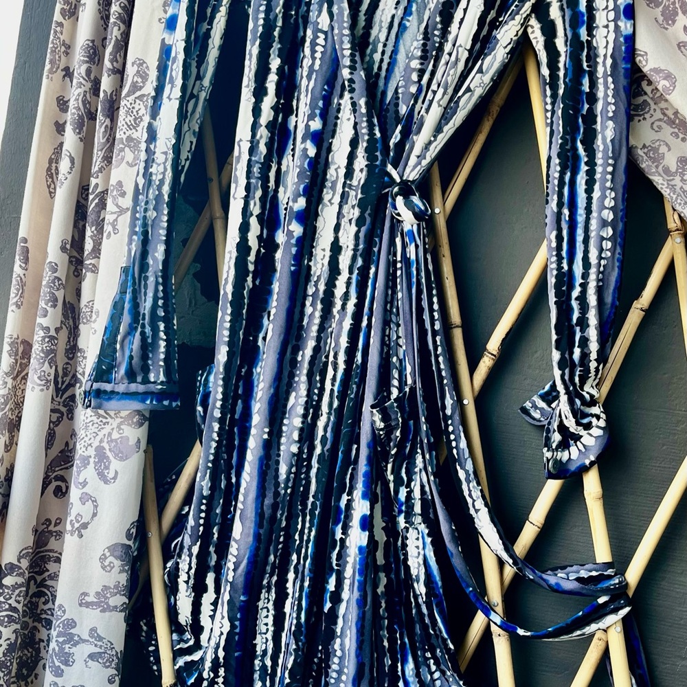 Ladies Pink Tartan Wrap Dress